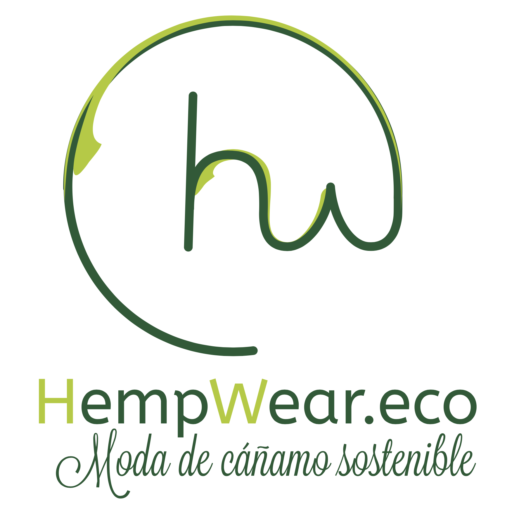 Logotipo de Hempwear moda de cañamo sostenible
